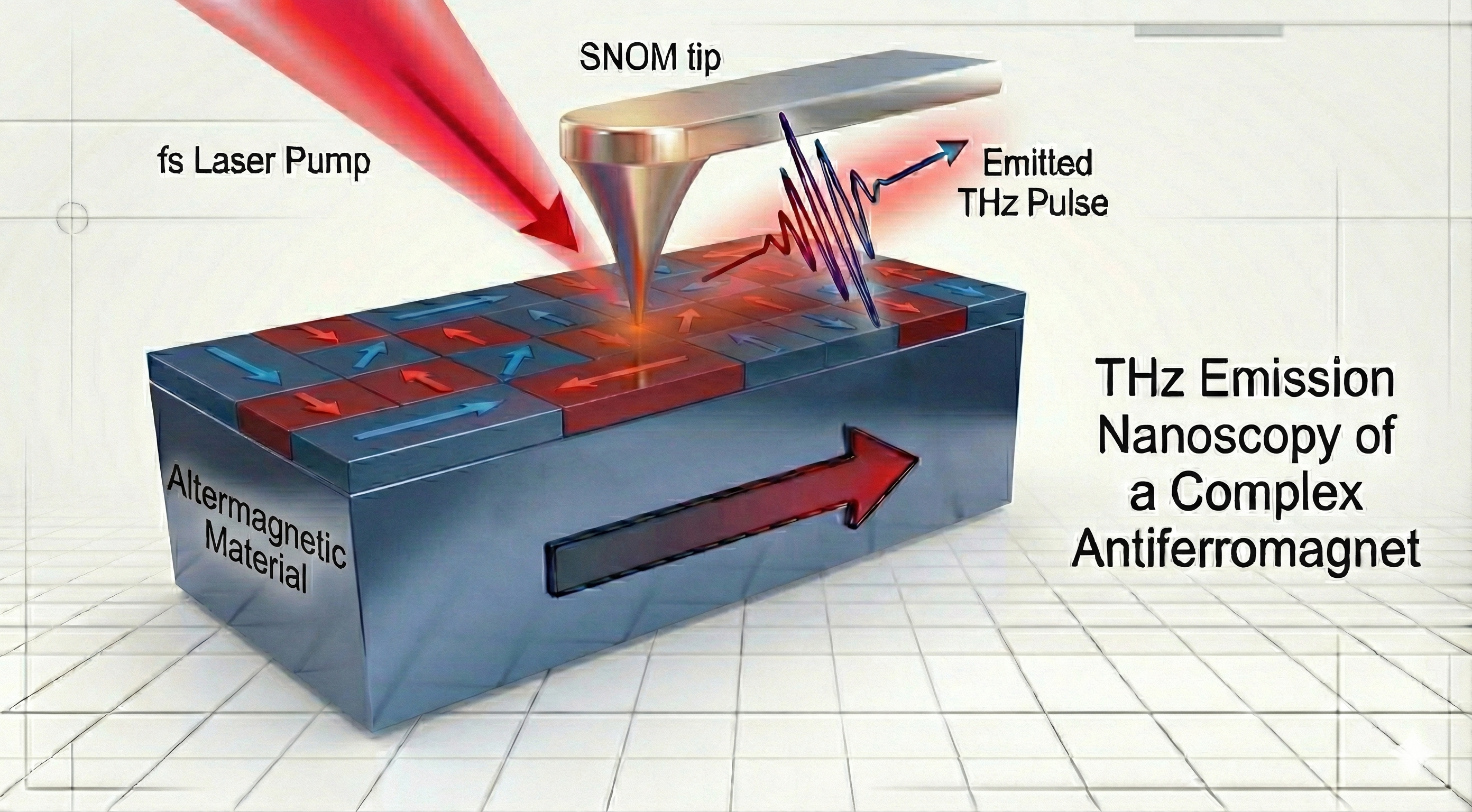 Terahertz-emission nanoscopy of quantum materials
